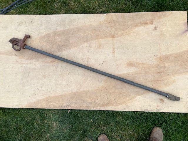 Water spigot for cabin, farm, ranch, etc.