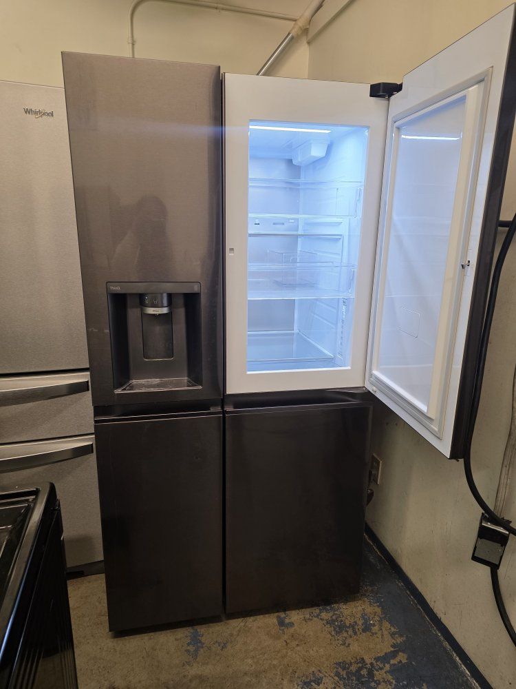 Lg black stainless refrigerator