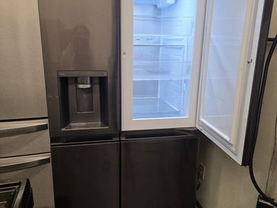 Lg black stainless refrigerator
