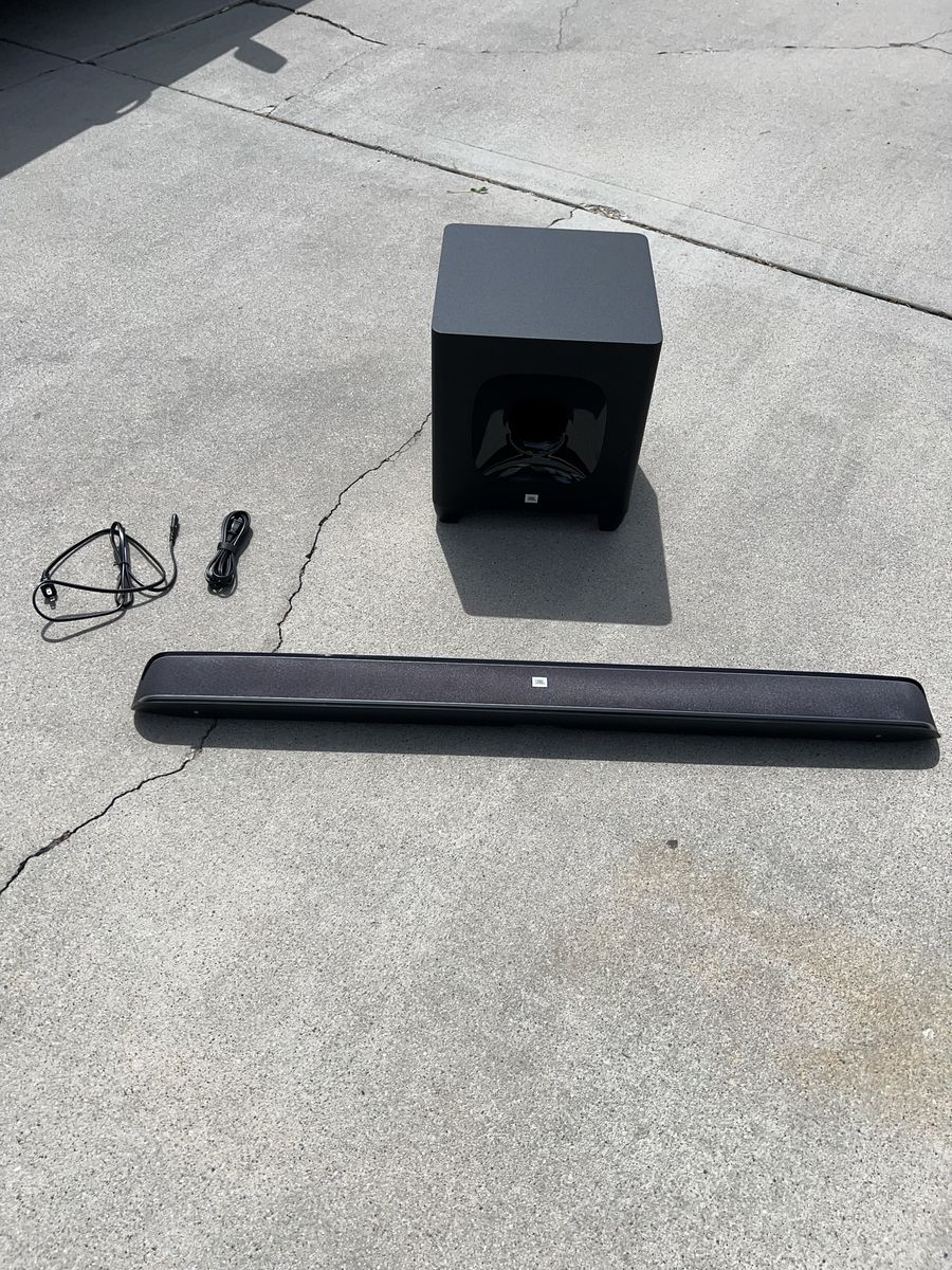 JBL Cinema SB400 Soundbar & Wireless Subwoofer Home Theater System with Bluetooth