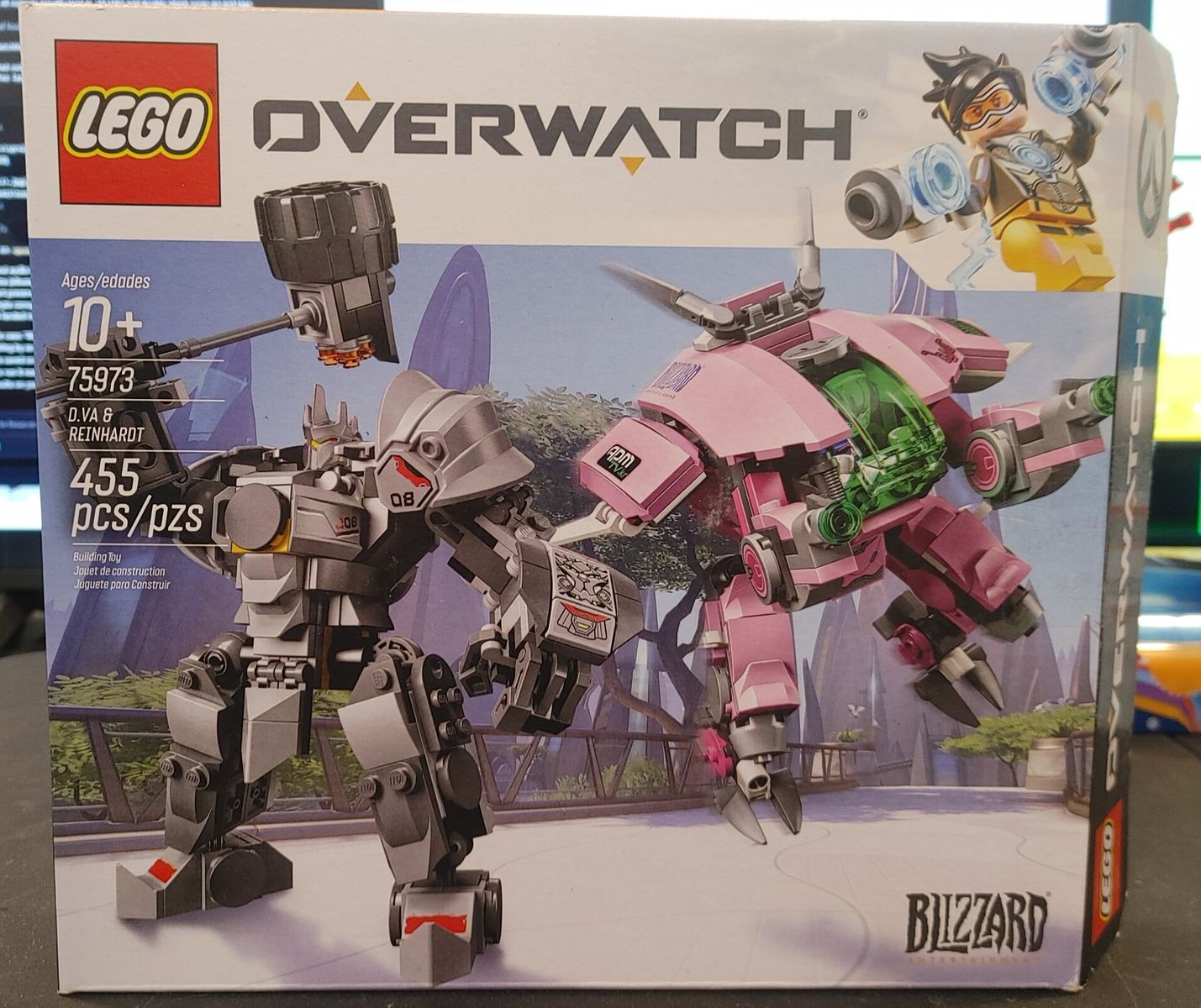 75973 - D.Va & Reinhardt - RARE MINIFIG!
