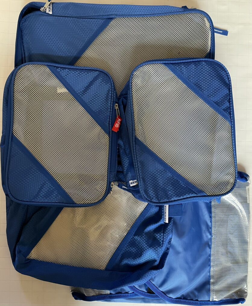 Renwick 5 pc Travel Pack Organizer Set RFID Safe