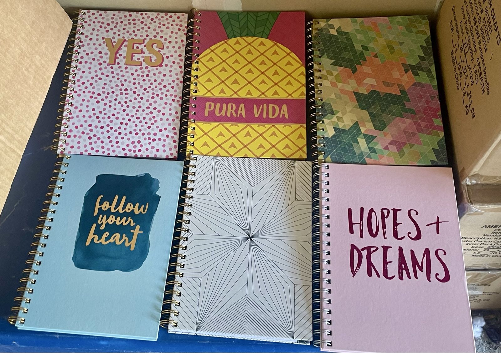 Brand new notebooks!