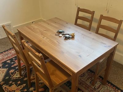 Ikea table And 4 Chairs