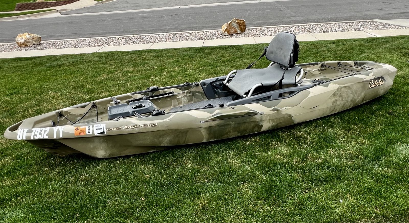 Cabela's 12' With Trolling Motor