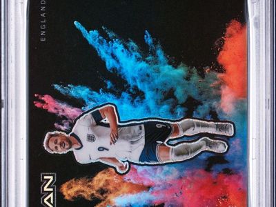 2023 Harry Kane Obsidian Black Color Blast PSA 9