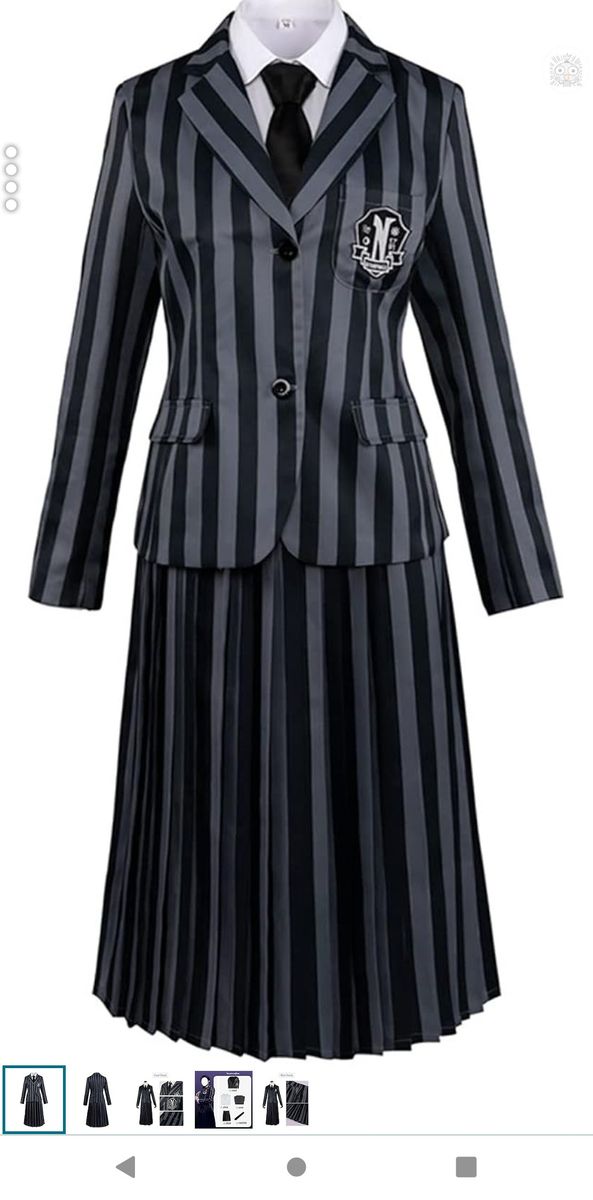 Wednesday Adams Halloween costume