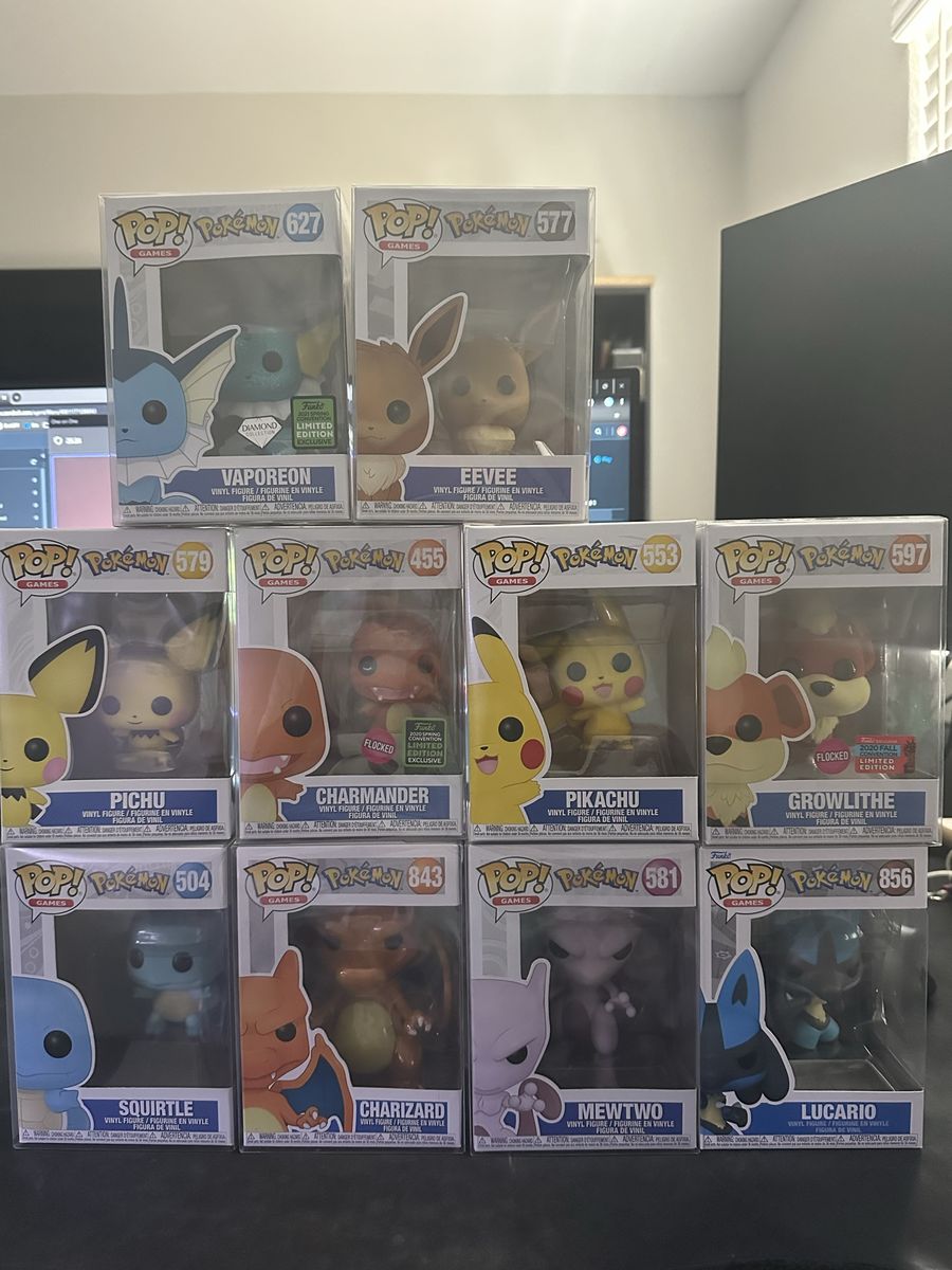 Pokémon Funko Pop Collection Display