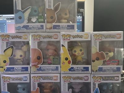 Pokémon Funko Pop Collection Display