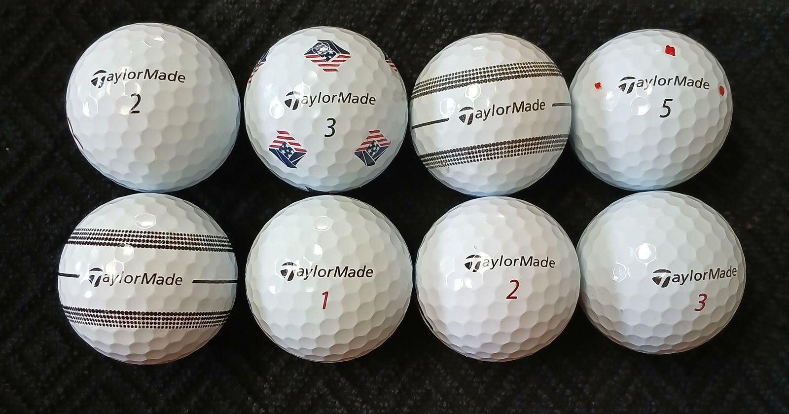 Taylor Made TP5 golf balls