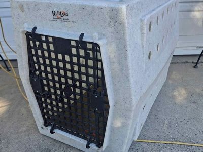 RUFFLAND CRATE DOG KENNEL LARGE TO XL