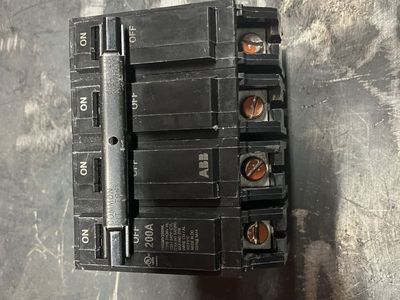 200 amp ABB breakers