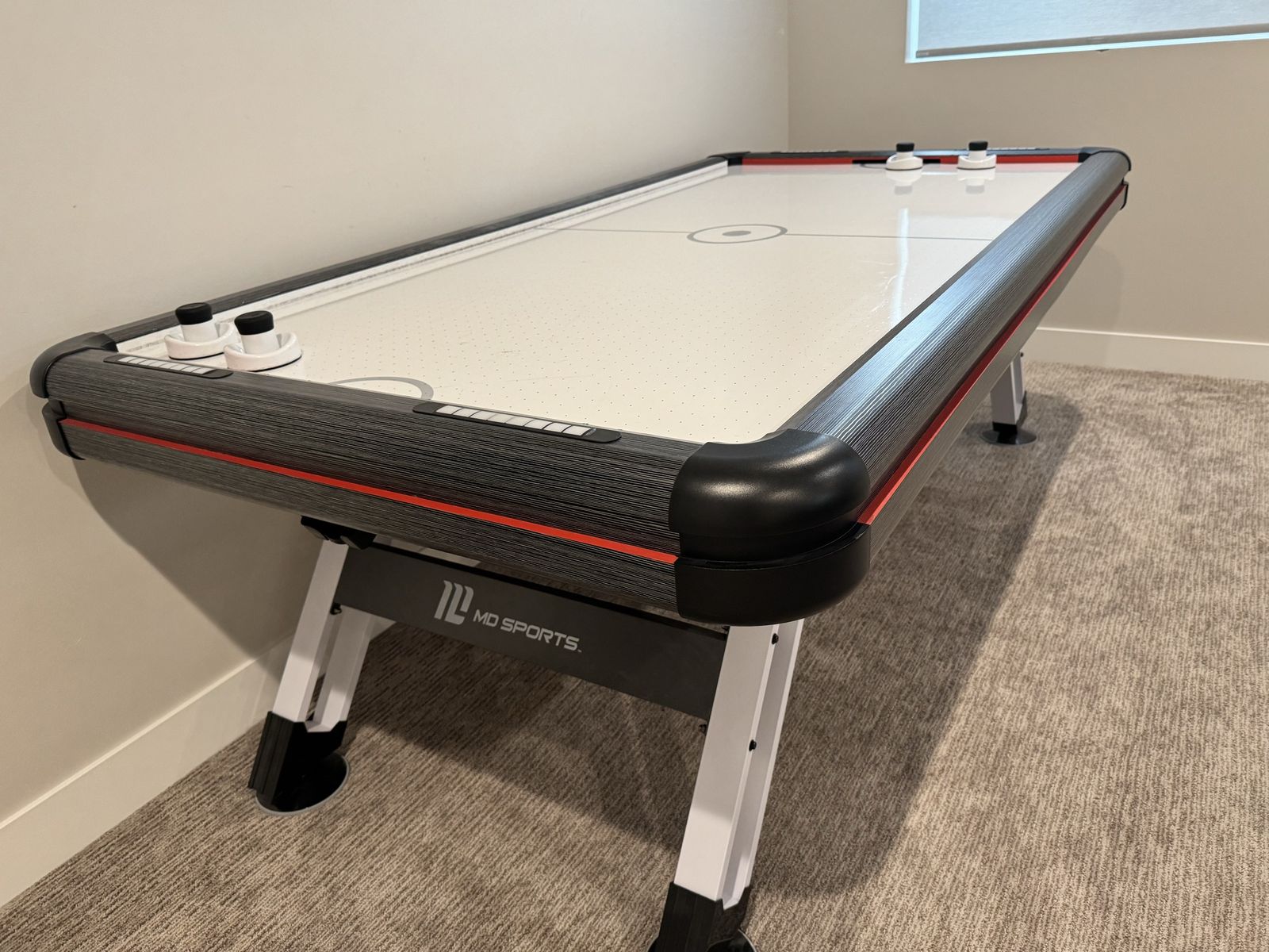 MD Sports Heavy Duty Air Hockey Table