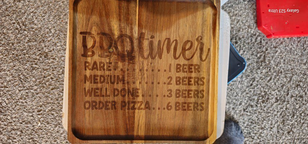 BBQ TIMER Tray