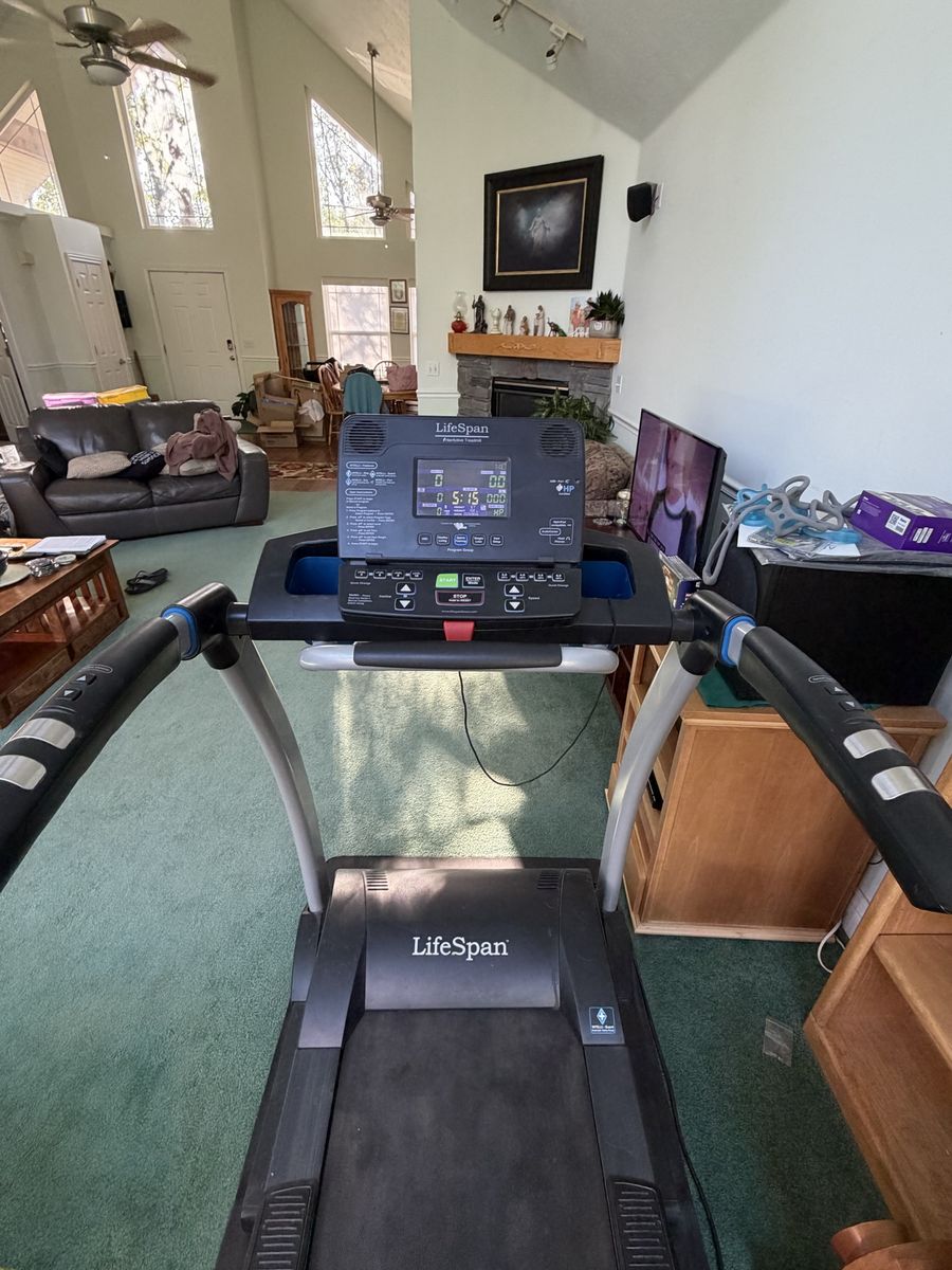 LifeSpan TR3000i Folding Treadmill with Digital Display and Audio
