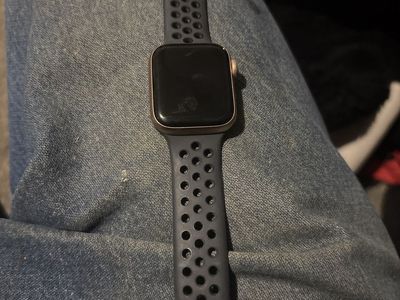 Unlocked Apple Watch Series 5 40mm Smartwatch with Perforated Sport Band
