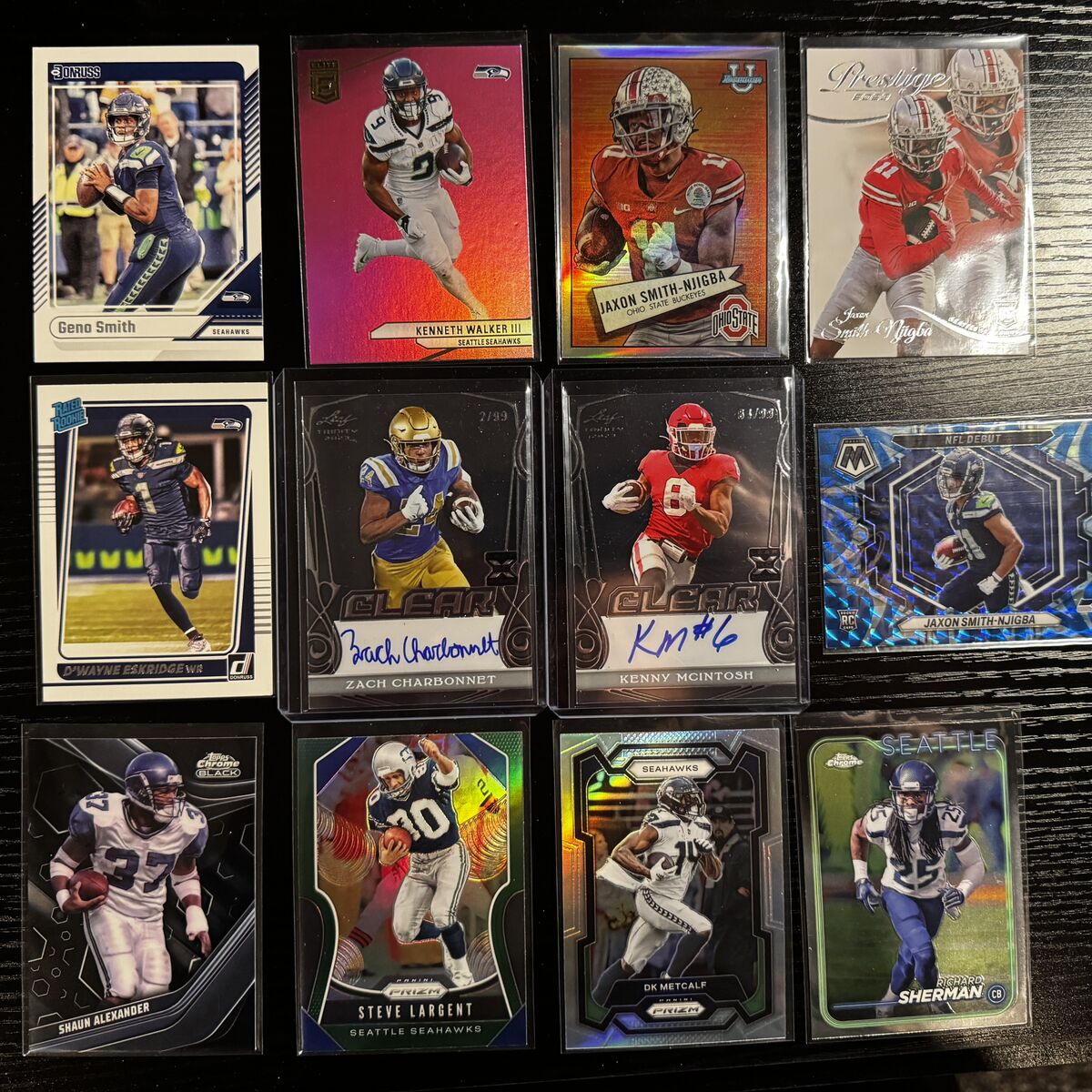 Seattle Seahawks 12 Card Lot