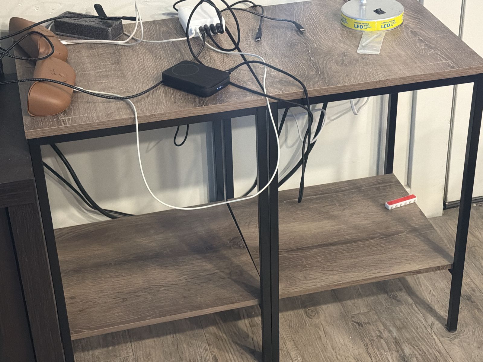 2 coffee end tables