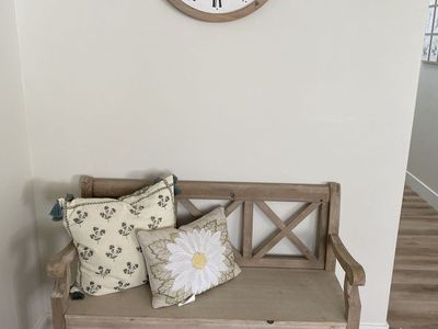 Rustic Wooden Entryway Bench – Hobby Lobby