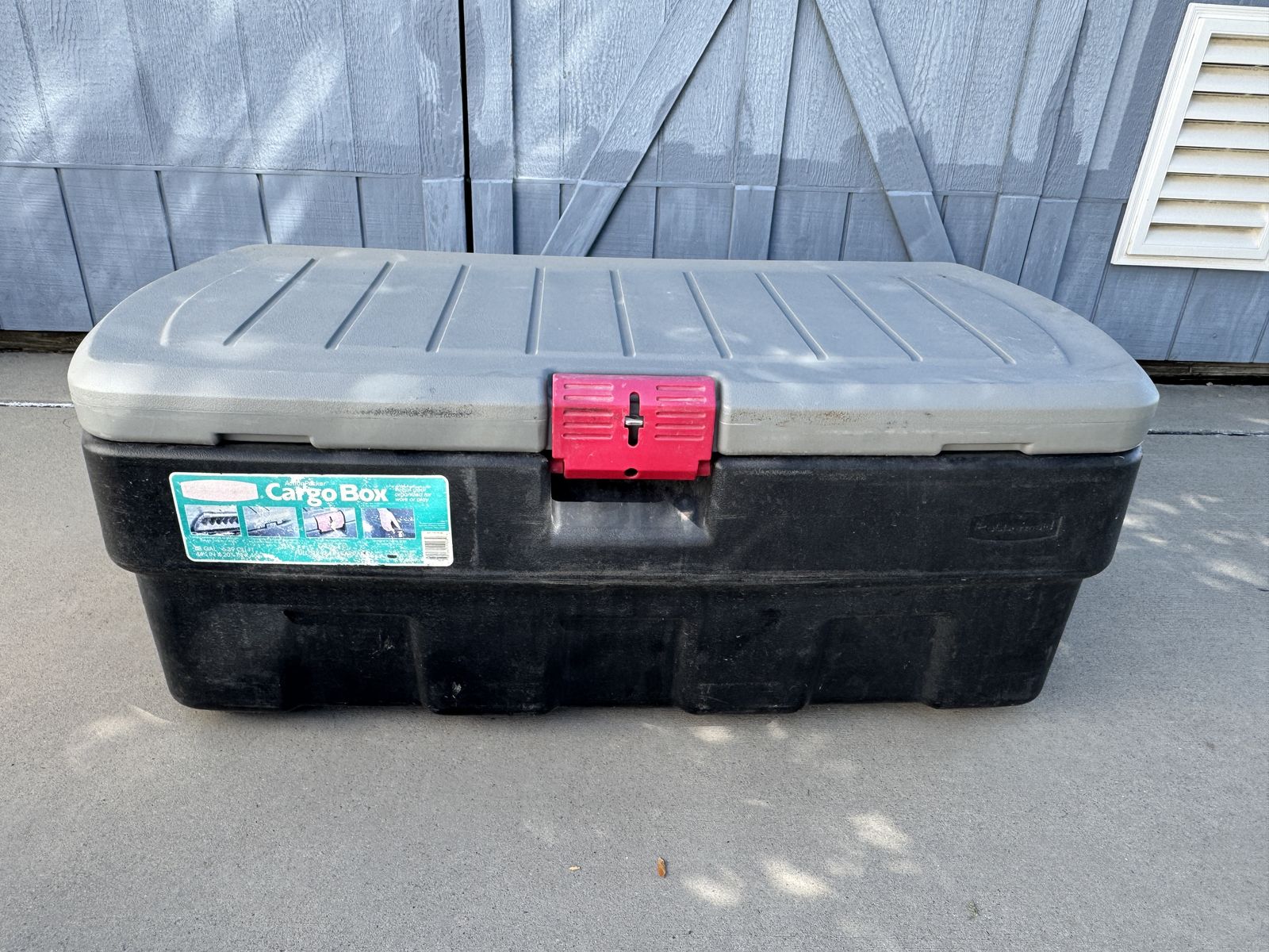 Rubbermaid 48 gal. Cargo Box / Action Packer / Storage