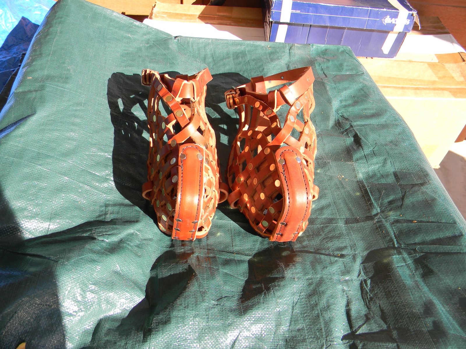 LARGE LEATHER DOG MUZZLES