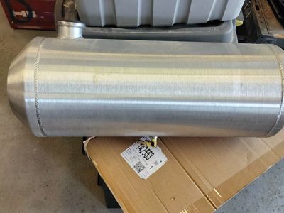 spun aluminum gas tank