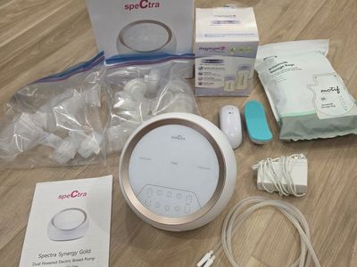 Spectra Synergy Gold Dual Powered Electric Breast Pump Bundle