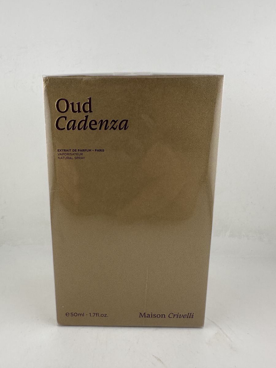 Maison Crivelli Oud Cadenza Extrait De Parfum 50ml New Sealed
