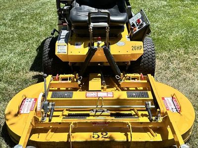 Walker Mower 26 HP 52" Deck Ride-On Commercial Lawn Mower with Grass Catcher