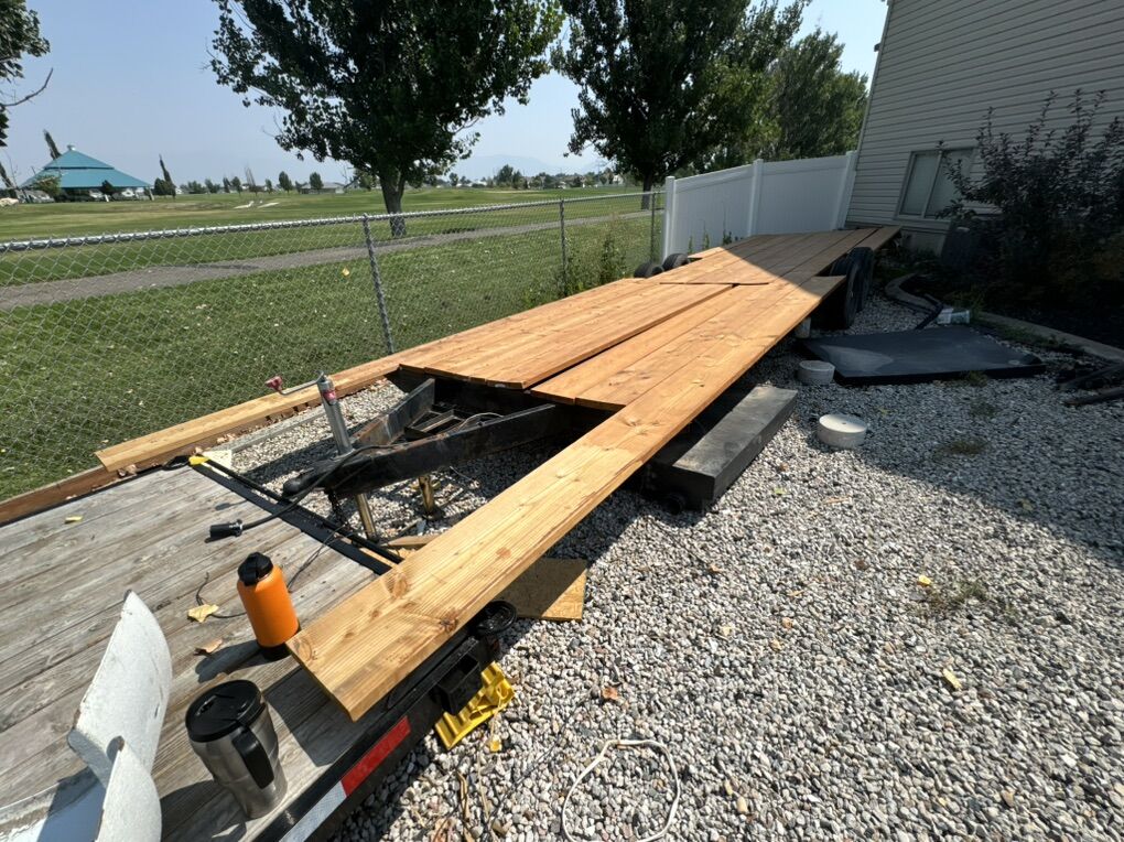 Flatbed Trailer Project 30 Ft Long