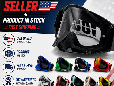 MX Motocross Goggles Dirt Bike ATV Off Road Anti Fog UV Protection Multi Colors