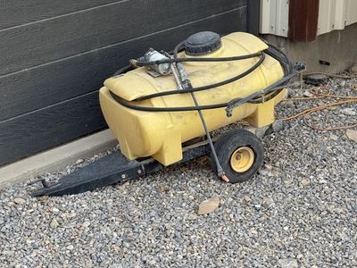 Pull-Behind Lawn and Garden Towable Tank Sprayer