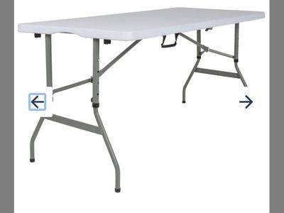 6 FOOT FOLDING DINING TABLE picnic/ bbq/ camping