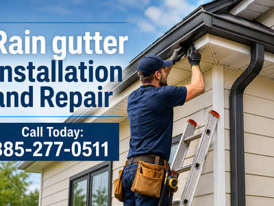 Rain Gutter Services – Utah & Wasatch Counties