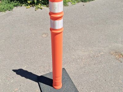 48" Delineator Posts with Base. $15 Each. (I have 2)