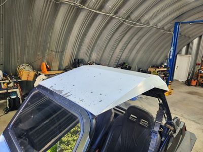 2 seater RZR aluminum roof