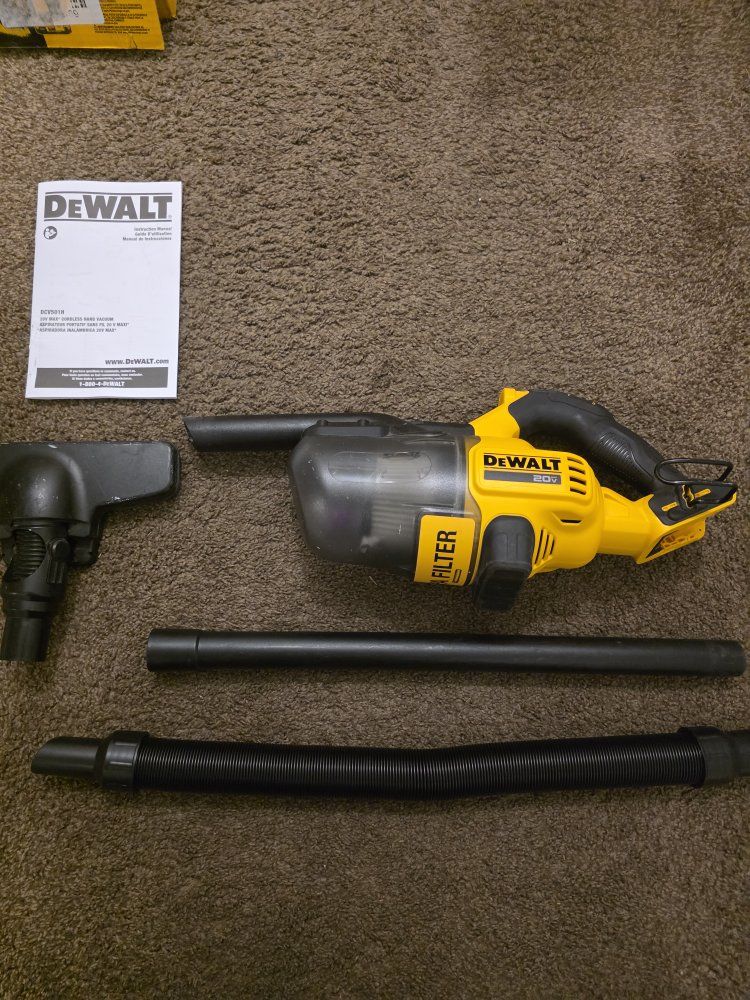 Dewalt 20V MAX Cordless Handheld Bagless Vacuum Tool Only