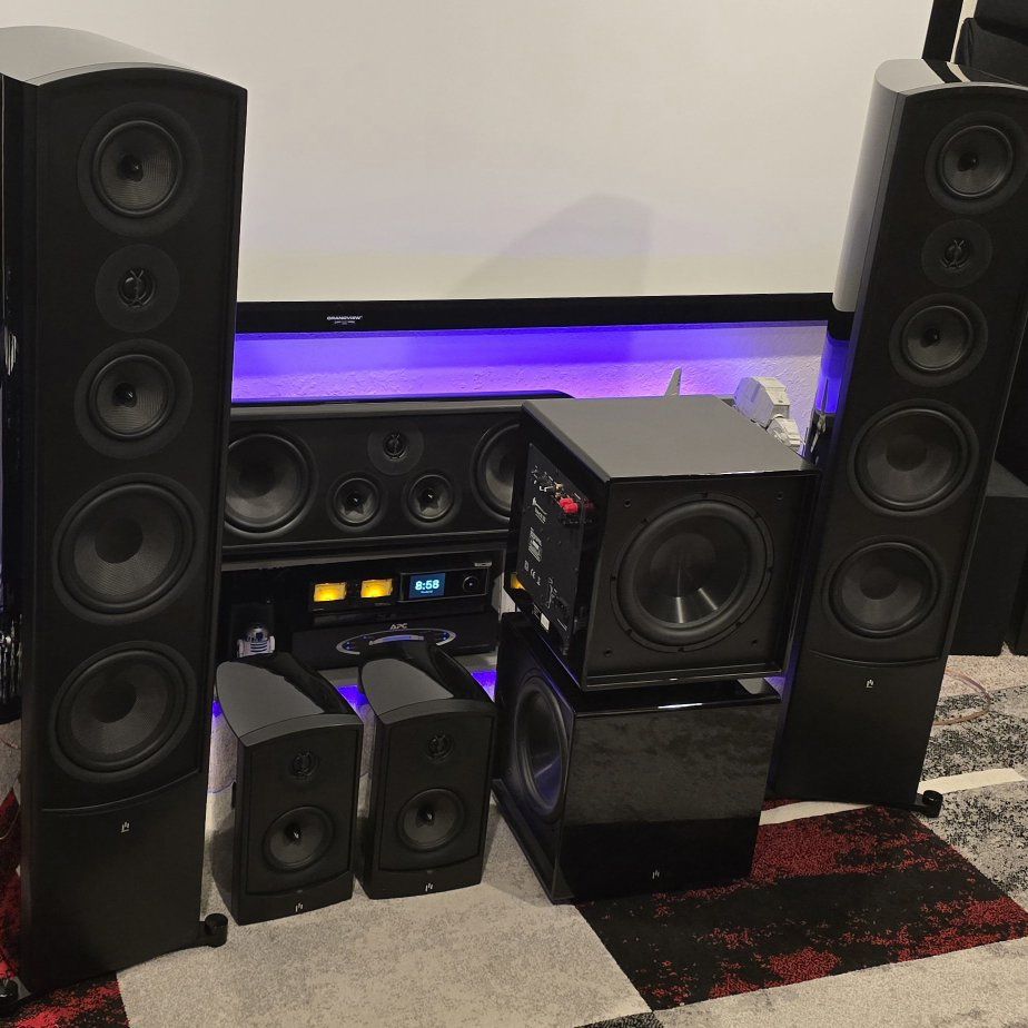 Flagship 5.2 chanel Speaker system by Aperion Audi
