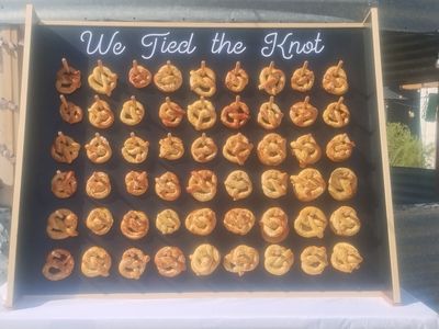 Pretzel stand for event!