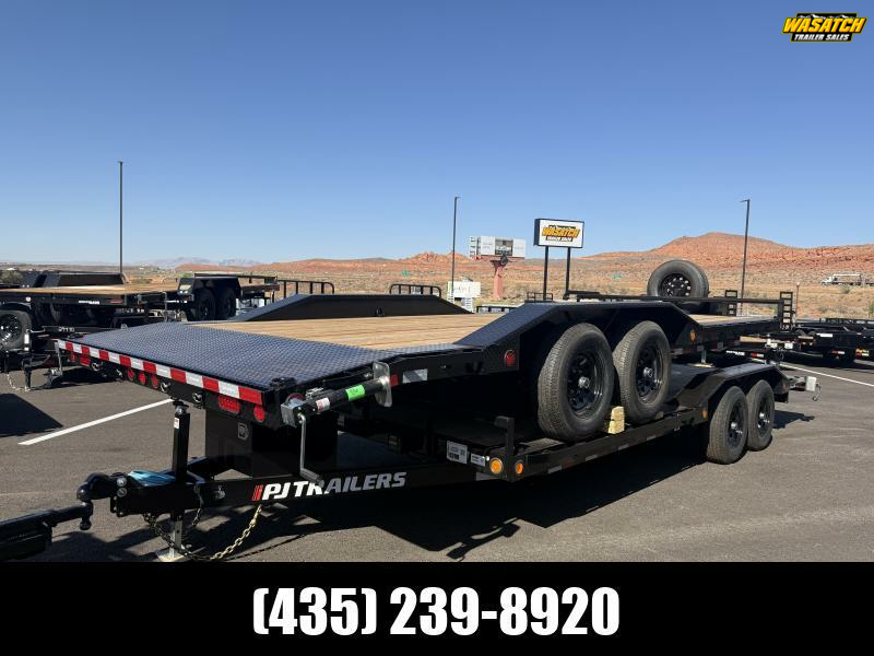 PJ Trailers 8.5X20 10K B5 5" CHANNEL BUGGY HAULER Equipment Trailer