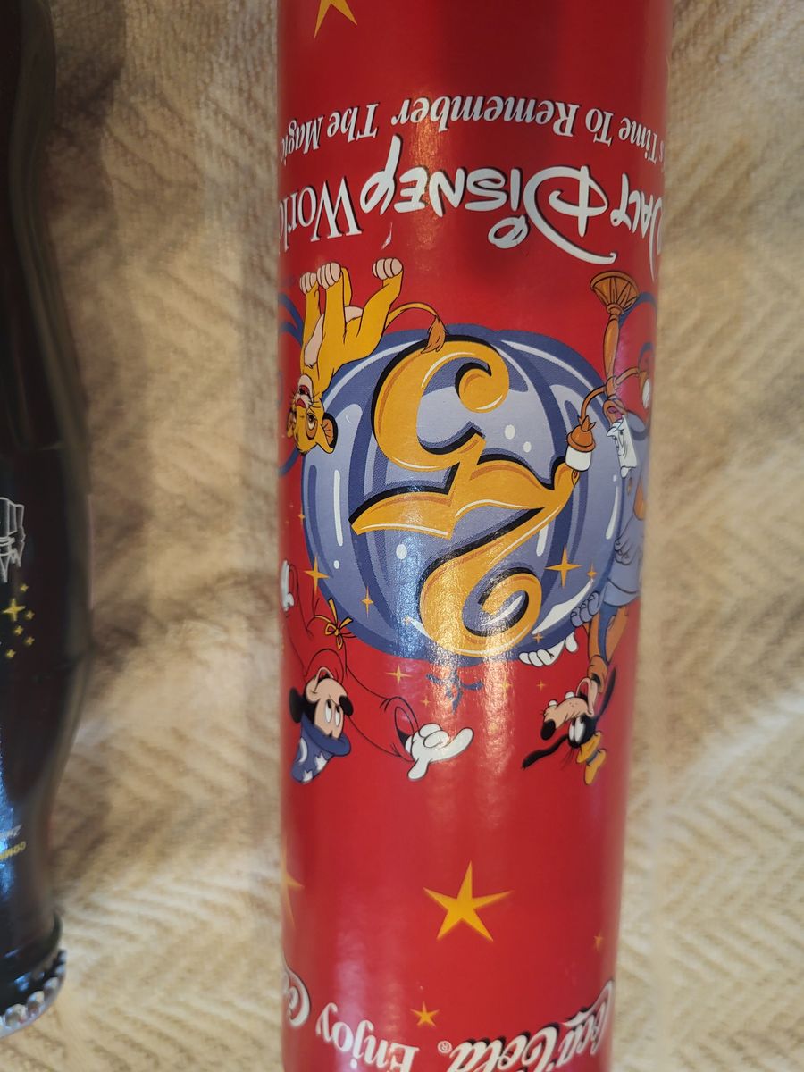 Disney 25th anniversary coke bottle