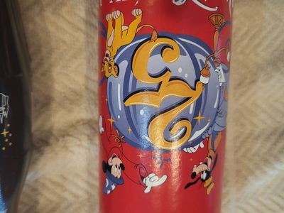 Disney 25th anniversary coke bottle