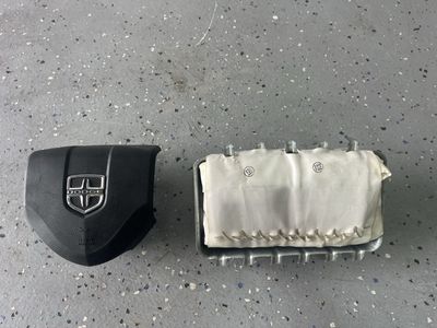 OEM Dodge Steering Wheel Airbag and Passenger Airbag Assembly Set for 2012