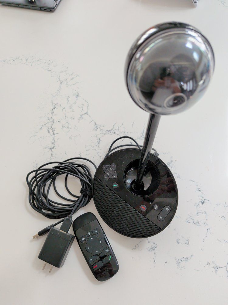 Logitech Conference Cam BCC950, All-in-One Video Conferencing Webcam System with Remote