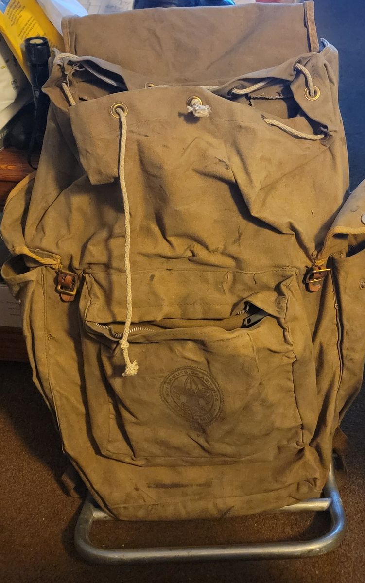 BSA BOY SCOUTS OF AMERICA 1960s BACK PACK