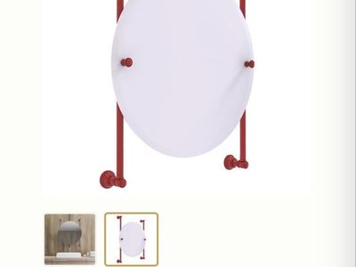 Allied Brass Red Rail Mirror