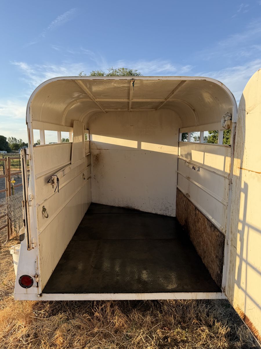 2 Horse Slant Trailer