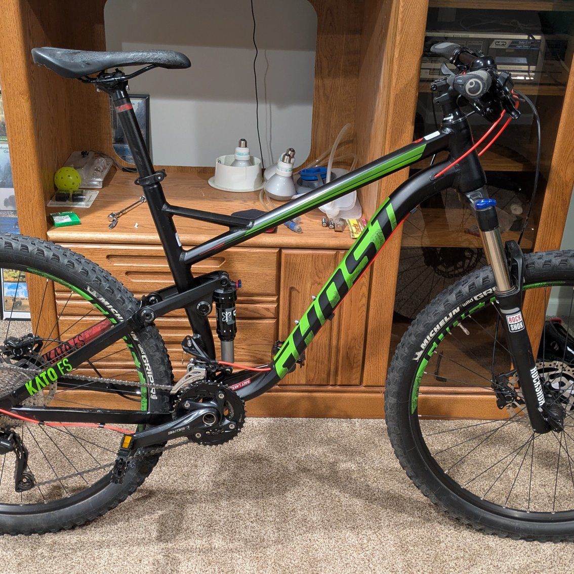 Ghost mountain bike
