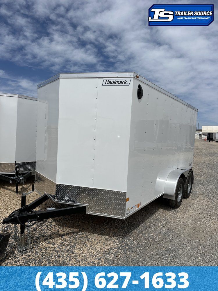 7x14 Haulmark Passport Enclosed Cargo Trailer - 6'6" Interior - 3.5K GVWR -