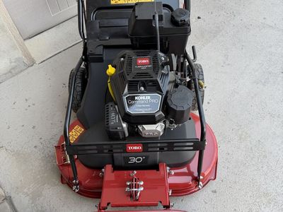 30” Toro Commercial Mower- Brand New